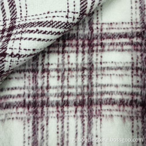 Boucle  plaid Zara design fabric